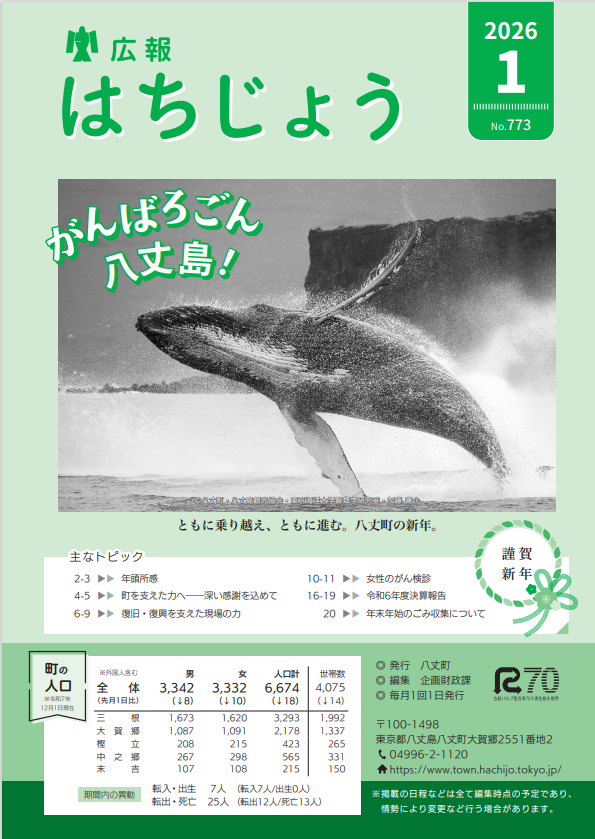 広報はちじょう